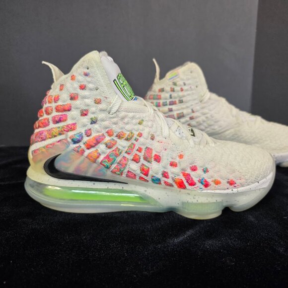 Nike Mens Lebron 17 BQ3177 100 Command Force Size 8 - Picture 7 of 16
